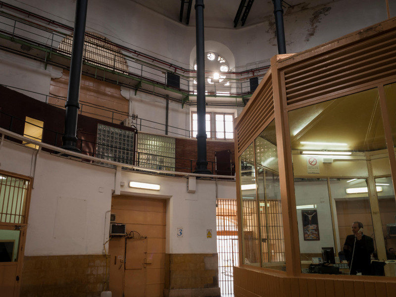 El interior de una prisión española
