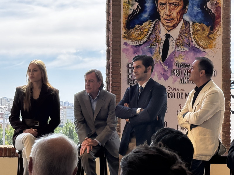 Olga Casado, Curro Vázquez, Morante de la Puebla y César Rincón en Las Ventas