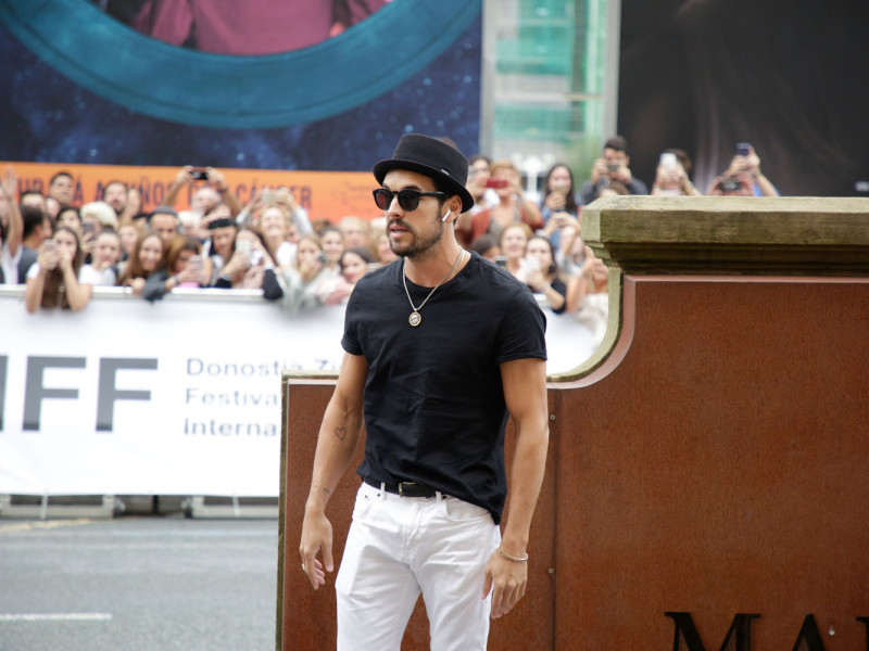 Mario Casas en el Zinemaldia.