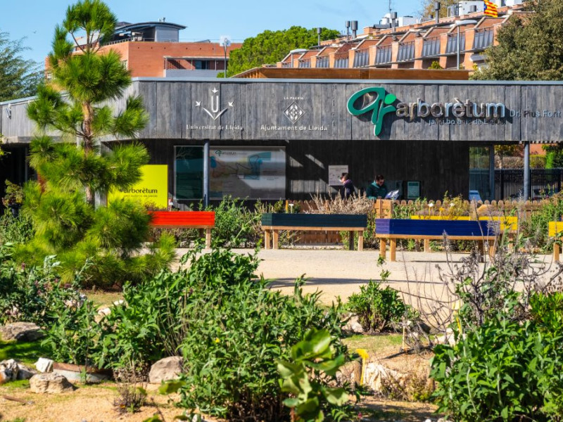 Arboretum-Jardí Botànic de Lleida, part del Parc Agrobiotech Lleida