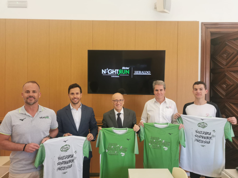 Presentación de la edición de este año de la BinterNight Run.