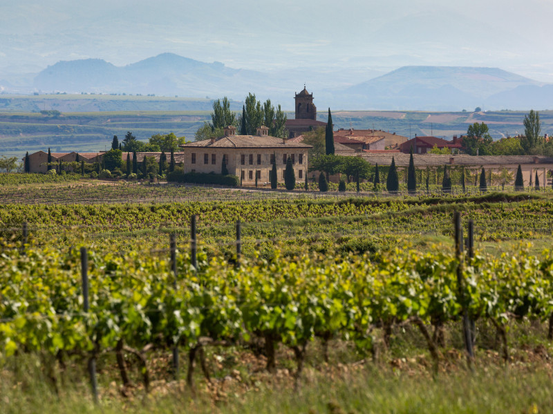 Un pueblo de La Rioja, imagen de archivo