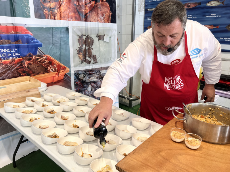 Degustación de tapas del mar en Vimianzo (A Coruña)