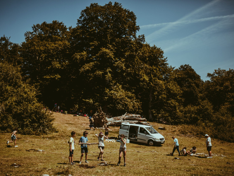 Imagen de la web de la entidad privada que organiza el campamento de Bernedo