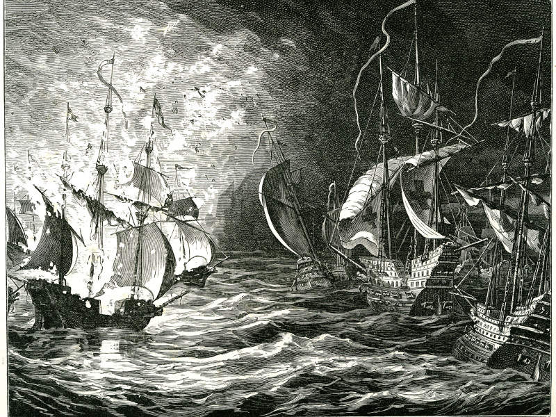 Ataque a la Armada Española 1588 La Armada Española (Grande y Felicísima Armada)