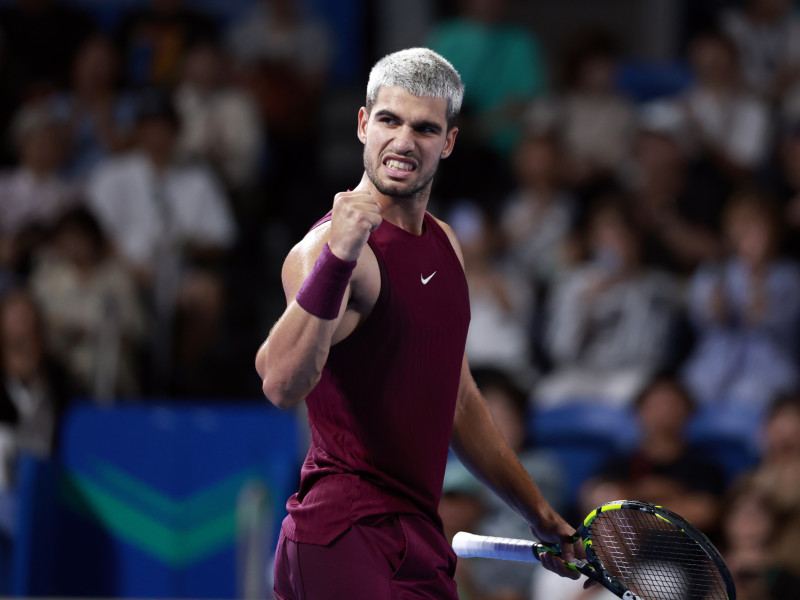 Alcaraz se medirá en cuartos de final al estadounidense Nakashima.
