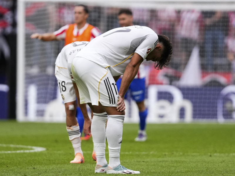 Raúl Asencio, tras la goleada del Atlético al Real Madrid