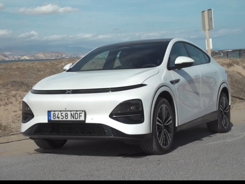 Imagen del nuevo vehículo eléctrico XPeng G6.