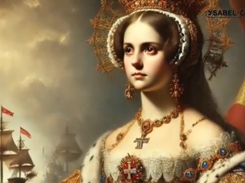 Isabel la Católica mediante inteligencia artificial