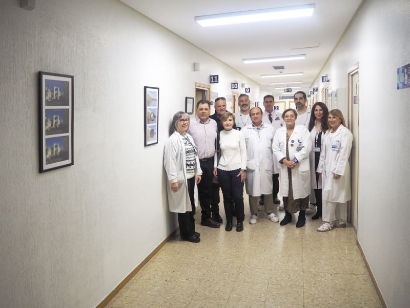 Exposición en el hospital Clínico de Valladolid