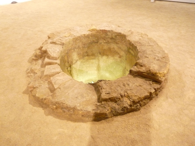Pozo que servía de suministro en el antiguo convento de San Lázaro