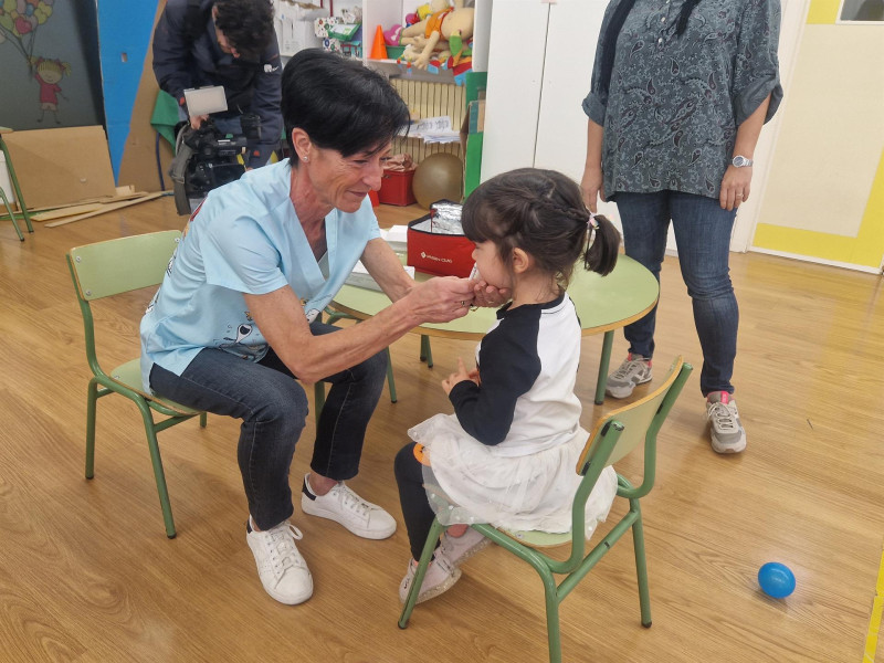 Vacunación contra la gripe en los colegios