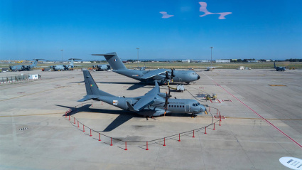 El Avión C295 que se ensamblará en las Instalaciones de Airbus en Sevilla