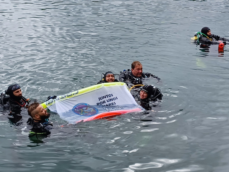 X Gran Limpieza Internacional de Fondos Marinos en el río Guadiela, en Guadalajara