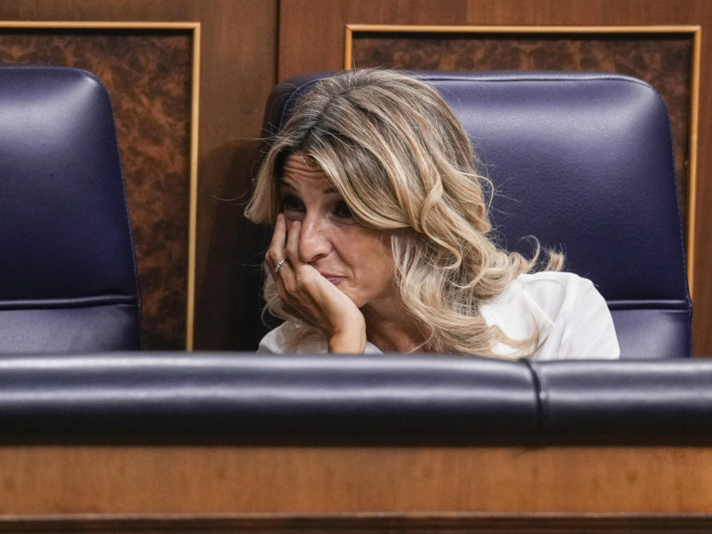 La vicepresidenta tercera y ministra de Trabajo, Yolanda Díaz,