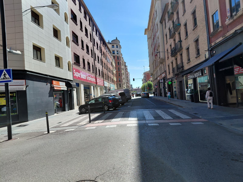 Calle Francisco Bergamín de Pamplona