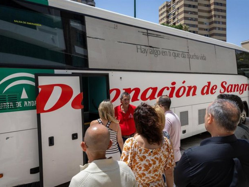 Centro móvil de donación