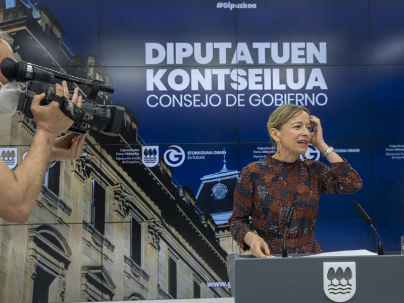 Eider Mendoza, diputada general de Gipuzkoa