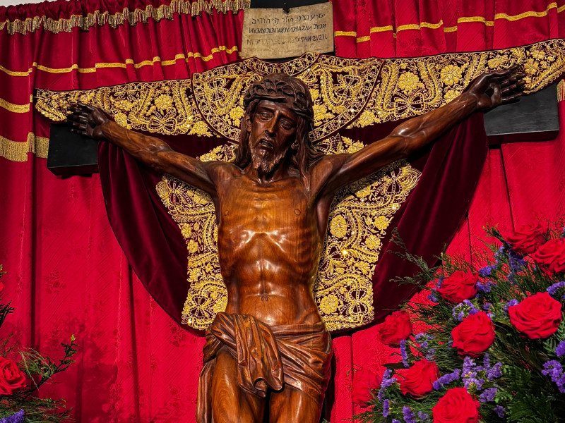 El Cristo de los Toreros también se encuentra en la Sala Antoñete de Las Ventas