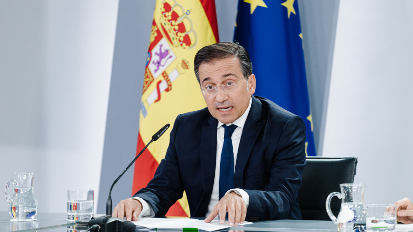 El ministro de Asuntos Exteriores, Unión Europea y Cooperación, José Manuel Albares