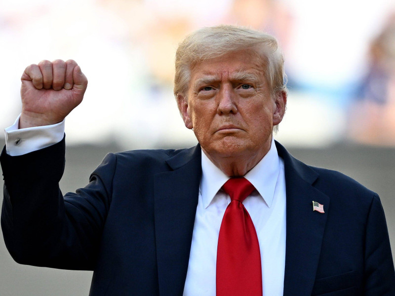 Donald Trump, durante la final del Mundial de Clubes 2025 disputado en Estados Unidos.