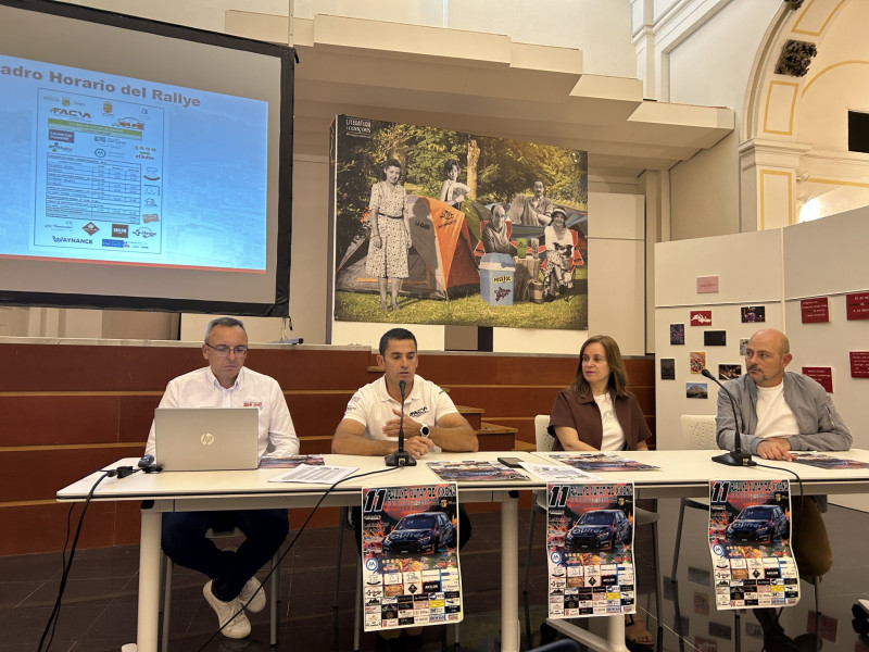 Presentación de la 11ª edición del Rallye de Xixona.