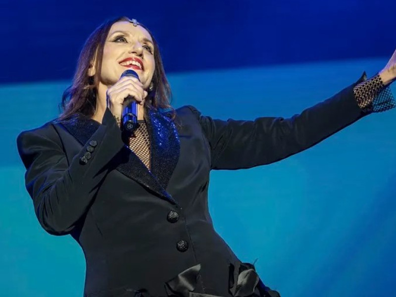 Luz Casal en una imagen de un concierto reciente