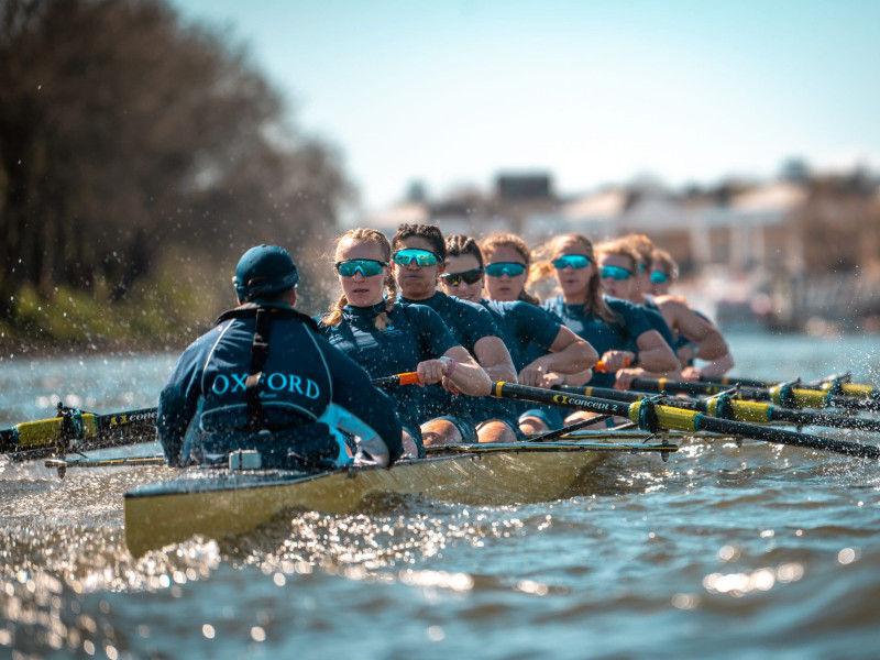 Equipo femenino de remo de Oxford