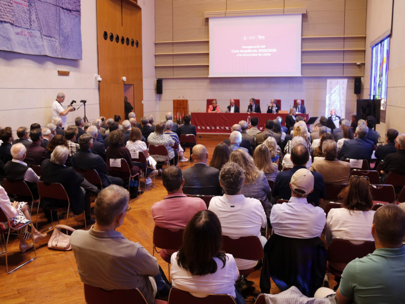 Acte d'inauguració del curs acadèmic 2025-2026 de la UdL