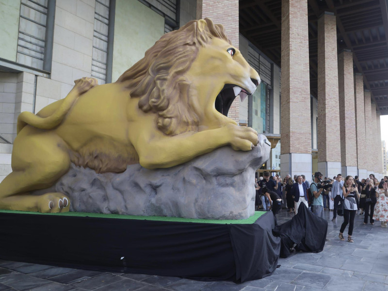 El 'León Garganchón' se convertirá en una nueva atracción infantil este año.