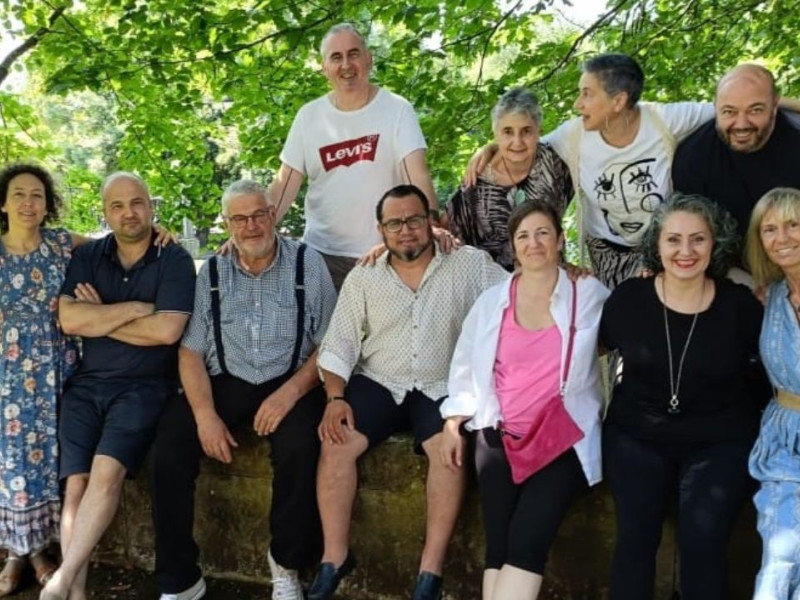 Reunión de varios integrantes de la Asociación de Afectados por Secuelas y Covid Persistente