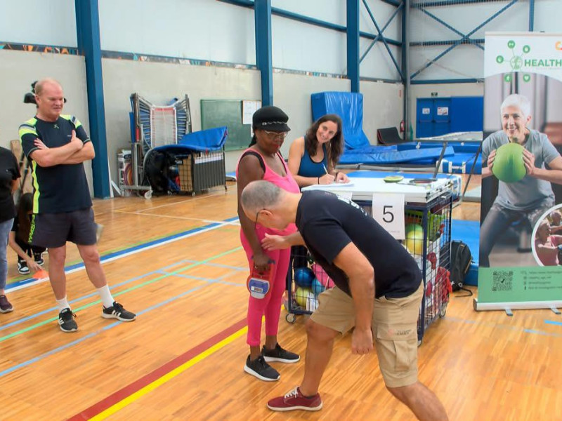 Los mayores afrontando las pruebas