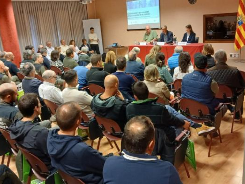 Inauguración de la jornada en el Palacio de Congresos de Jaca