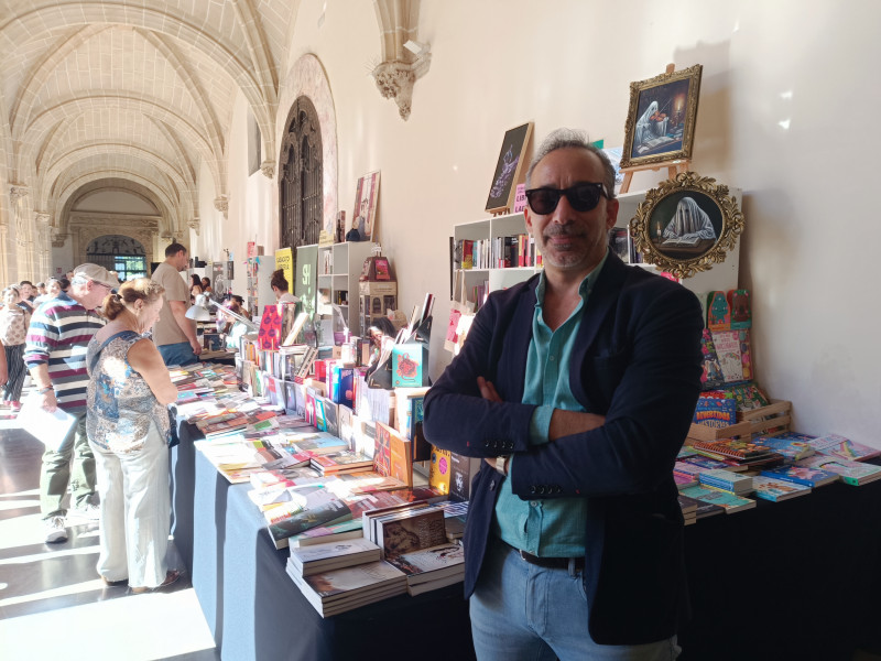 Adrián Otero, de 'Laberinto Libros', en la Feria del Libro de Jerez 2025