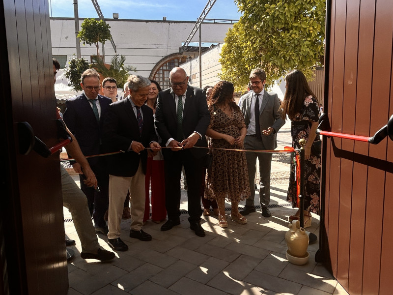 Momento de la inauguración