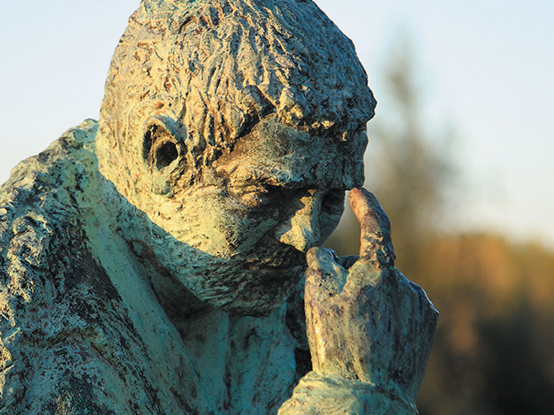 Estatua en honor a Sancho Panza en Alcalá de Ebro