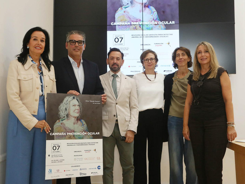 Imagen de la presentación de la campaña de este jueves en la Diputación Provincial.