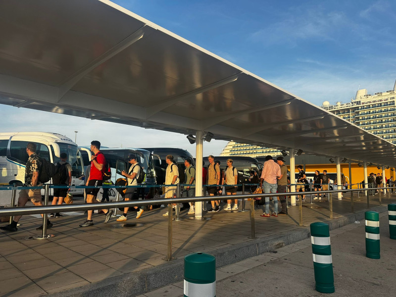 Marines americanos desembarcando en Palma