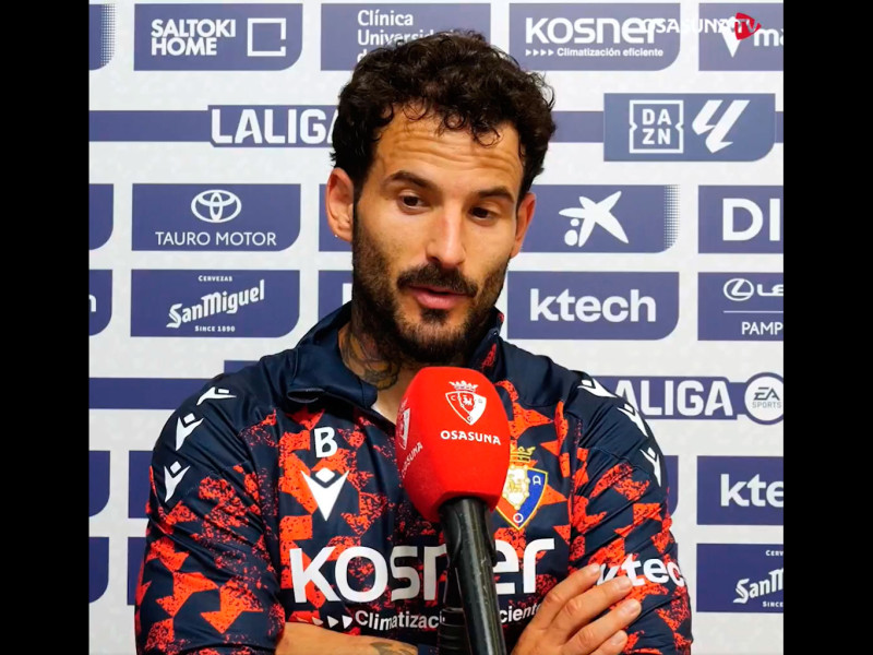 El extremo de Osasuna habla de los problemas personales que le habían hecho perderse varios partidos.