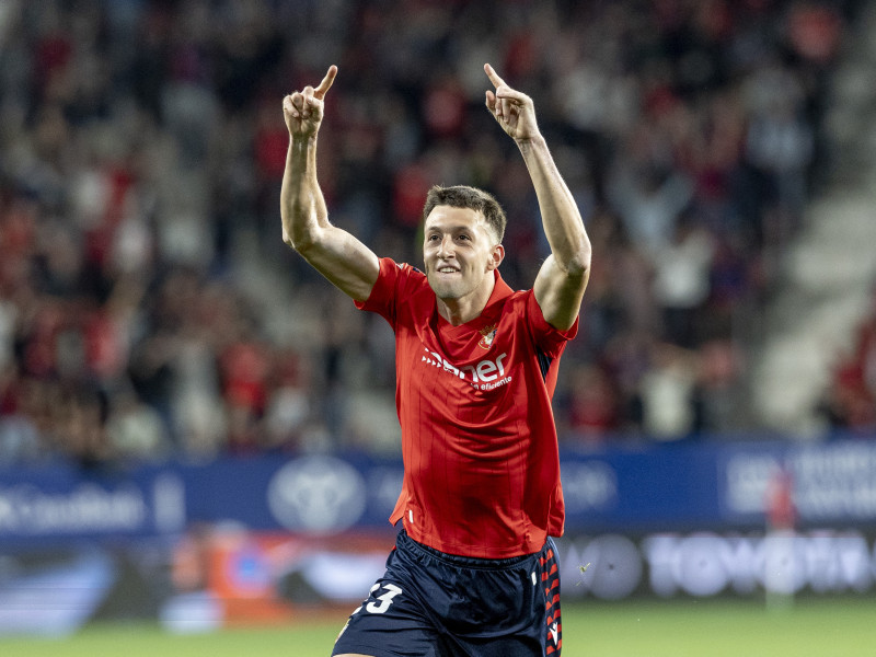 Abel Bretones celebra su gol contra el Getafe