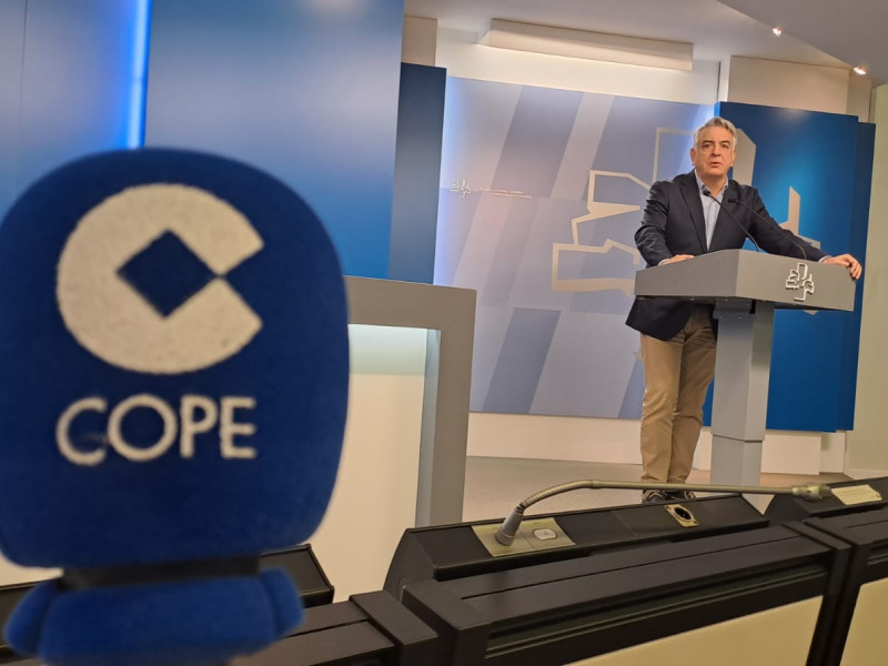 Otro momento de la intervención de Javier de Andrés