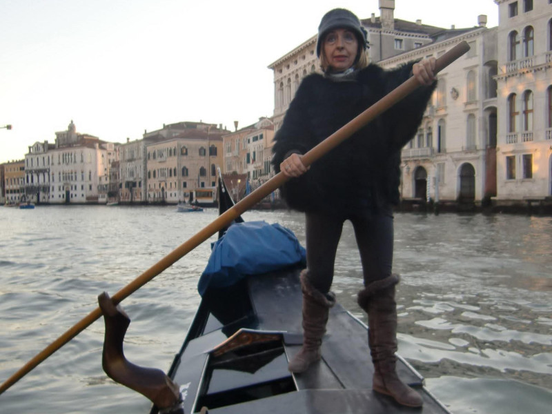 Maribel por los canales de Venecia