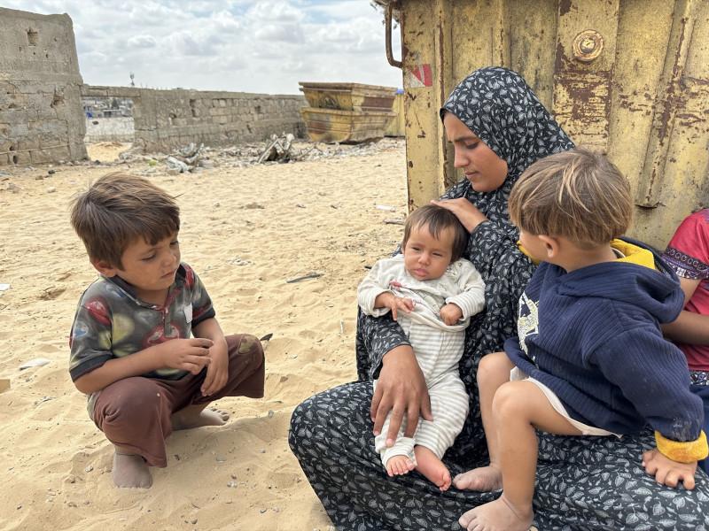 Niños en Gaza
