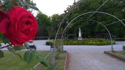 Parque de Isabel la Católica, en Gijón