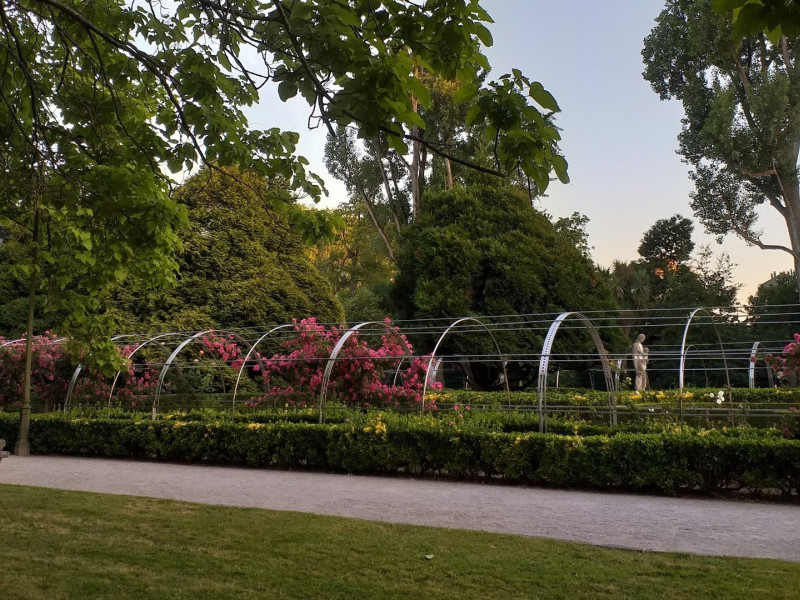 Parque de Isabel la Católica, en Gijón