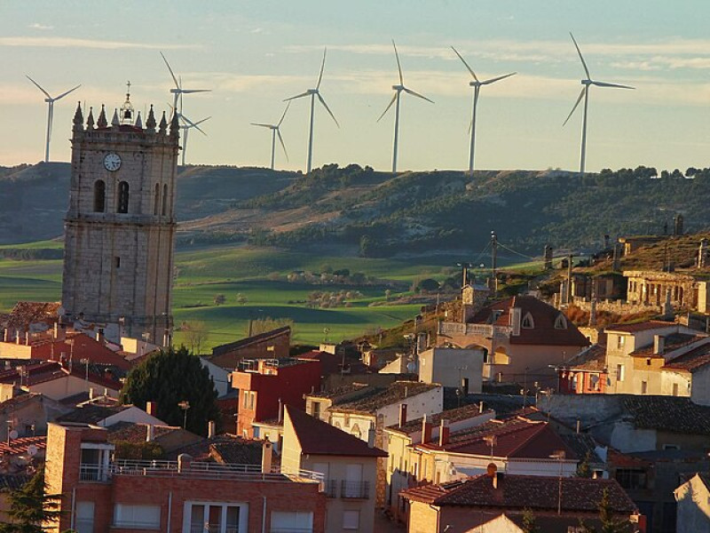 Aerogeneradores en Baltanás