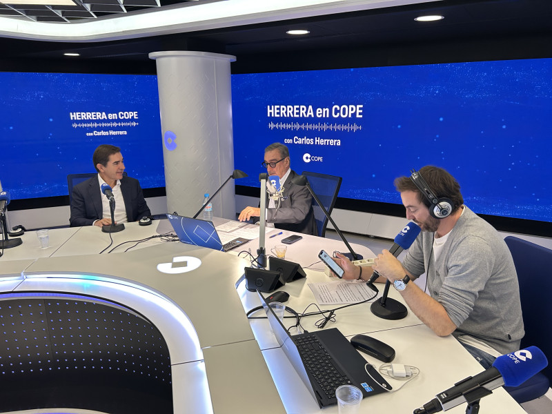Carlos Torres, Carlos Herrera y Jorge Bustos
