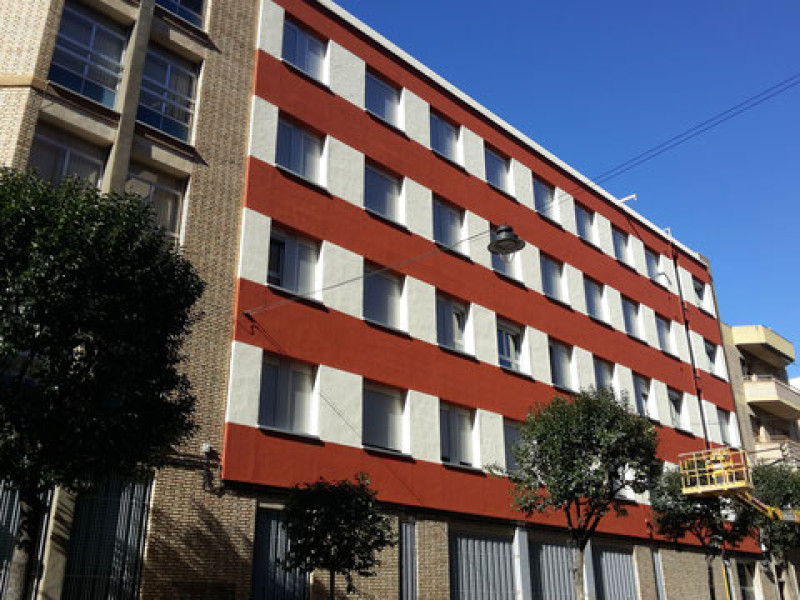 Façana de les llars del Seminari de Lleida