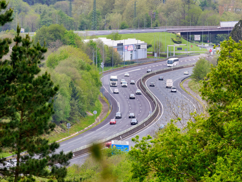 Autovía A8, Amorebieta, Bizkaia, País Vasco