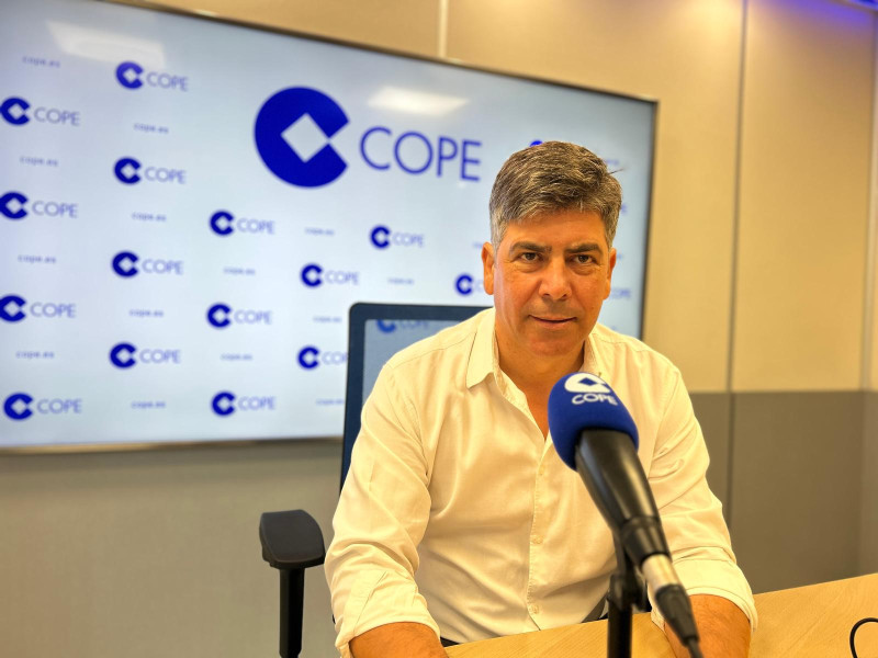 Rafael Llamas, alcalde de Montilla, en los estudios de COPE